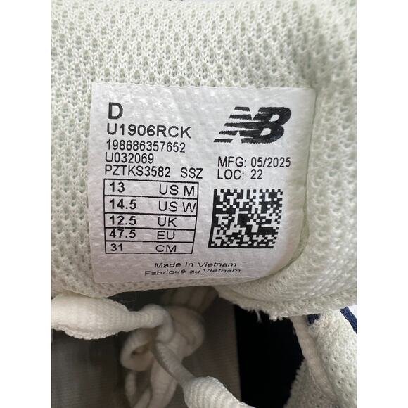 New Balance 1906R Men’s Size 13 Vintage Indigo U1906RCK New - Picture 12 of 16